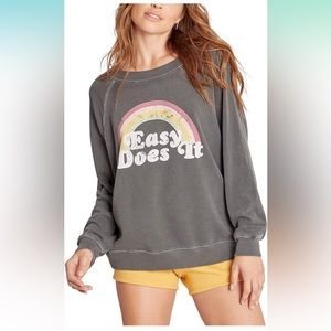 🩶WILDFOX EASY DOES IT SOMMERS SWEATER SWEATSHIRT XS